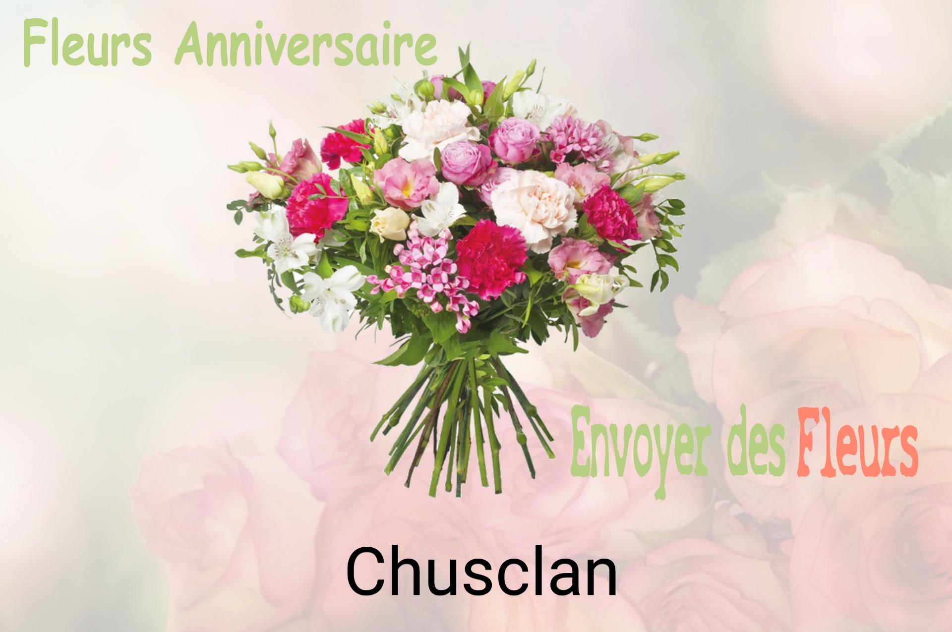 Bouquet de fleurs d’anniversaire livré à Chusclan